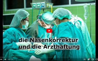 Nasenkorrektur-Fehlschlag: Was nun? | Rechtsanwältin Katharina Langohr klärt über Arzthaftung auf!