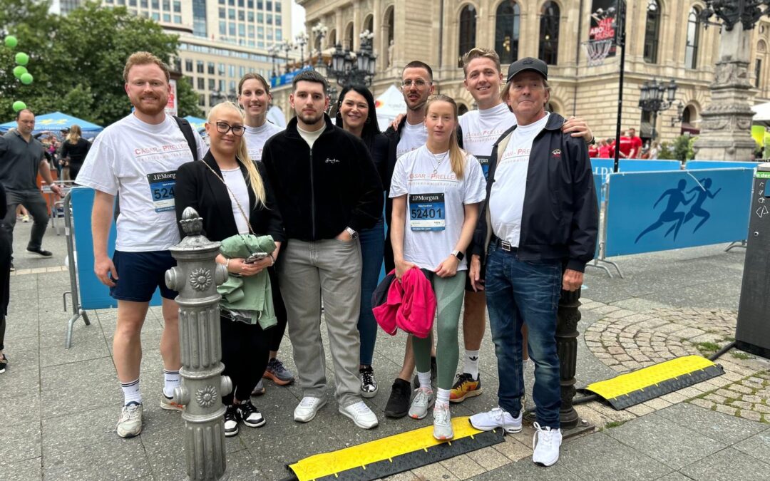 Kanzlei Cäsar-Preller beim J.P. Morgan Lauf in Frankfurt