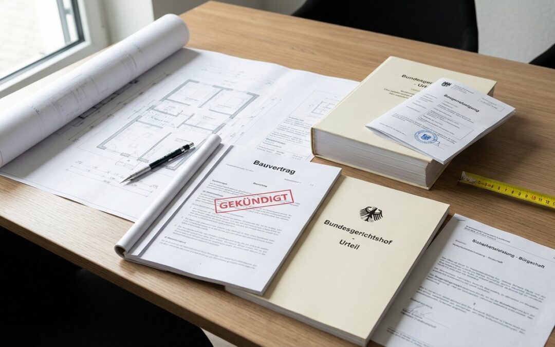 BGH: Wegfall der Mängelbeseitigung nach Kündigung wegen Bauhandwerkersicherung